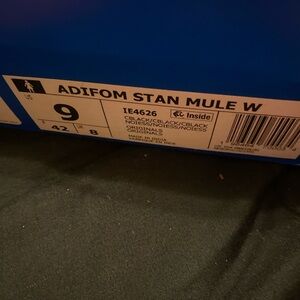 Adidas Adifom Stan Mule Black